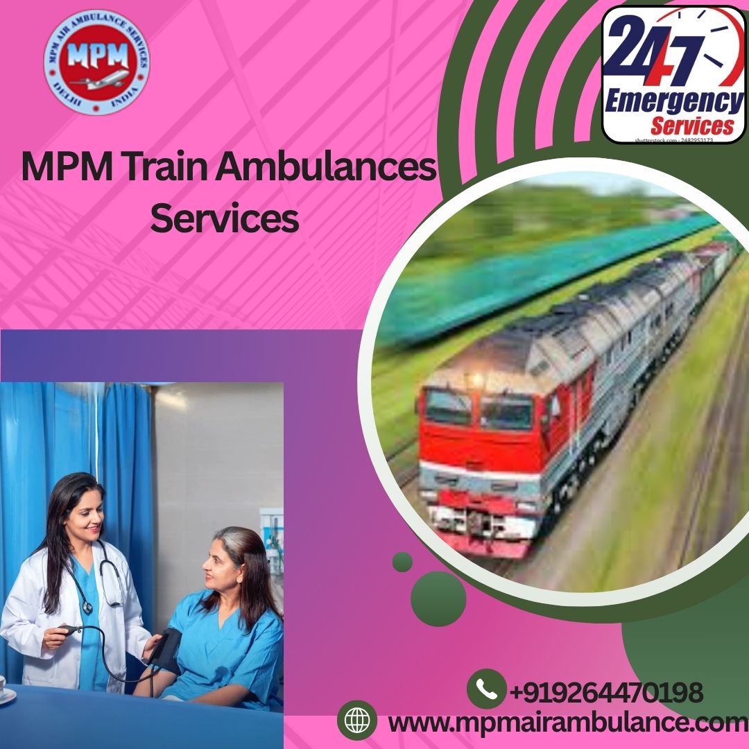 MPM Provides Transit with a Competent Crew in Darbhanga in its Train Ambulance