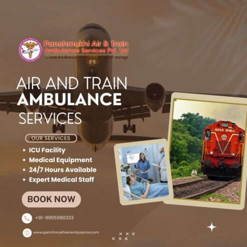 For the Hasty Transfer by Panchmukhi Air Ambulance Patna