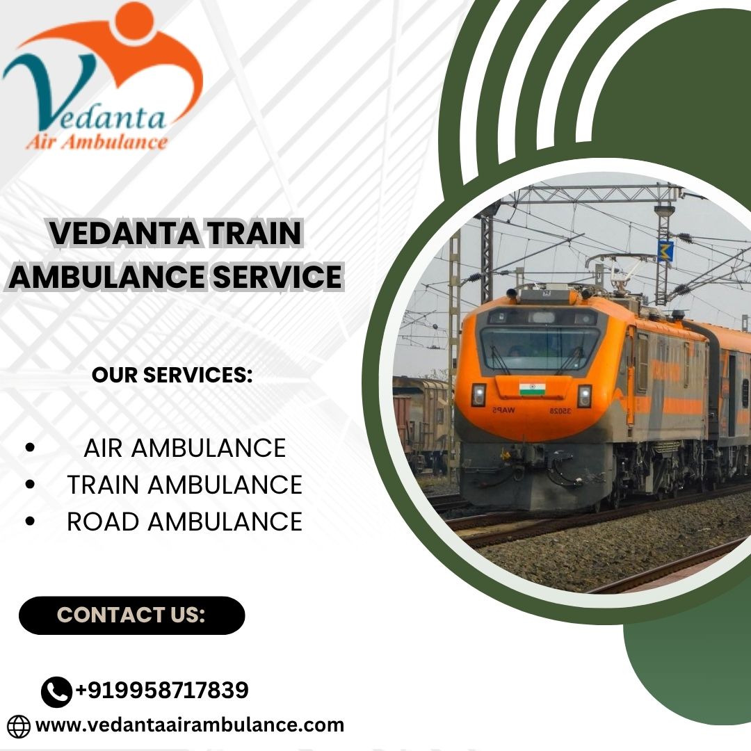 Vedanta Train Ambulance Services in Mumbai is an efficient and transferable healthcare transportation