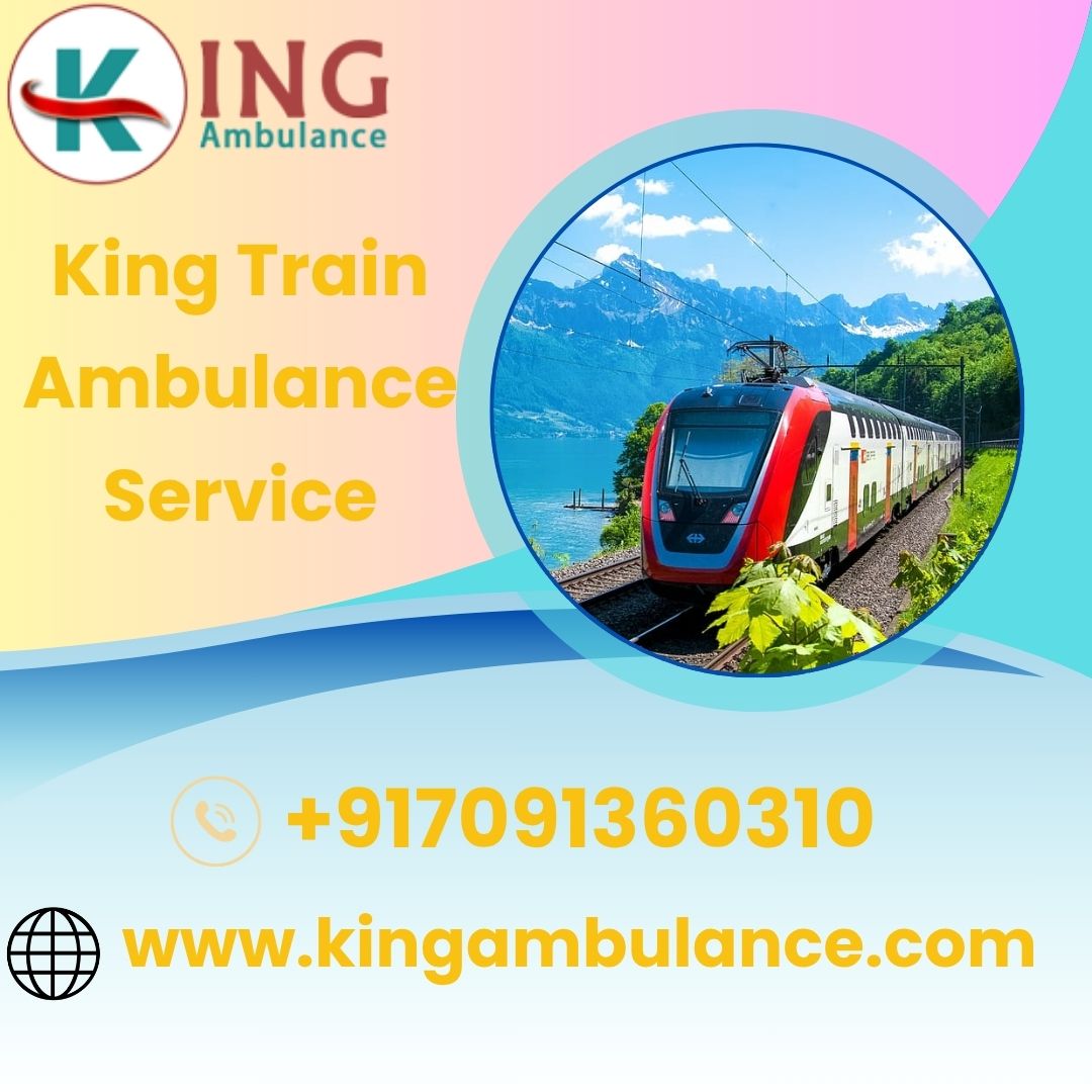 Book Fear-Free King Train Ambulance Service in Allahabad to transport the patient safely