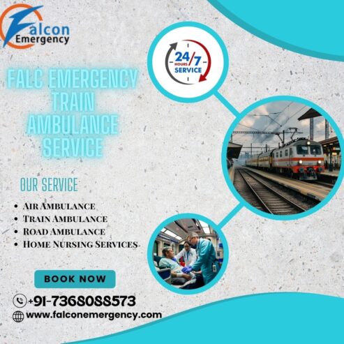 FALC Emergency has Skilled Medical Staff on Board in Lucknow in its Train Ambulance