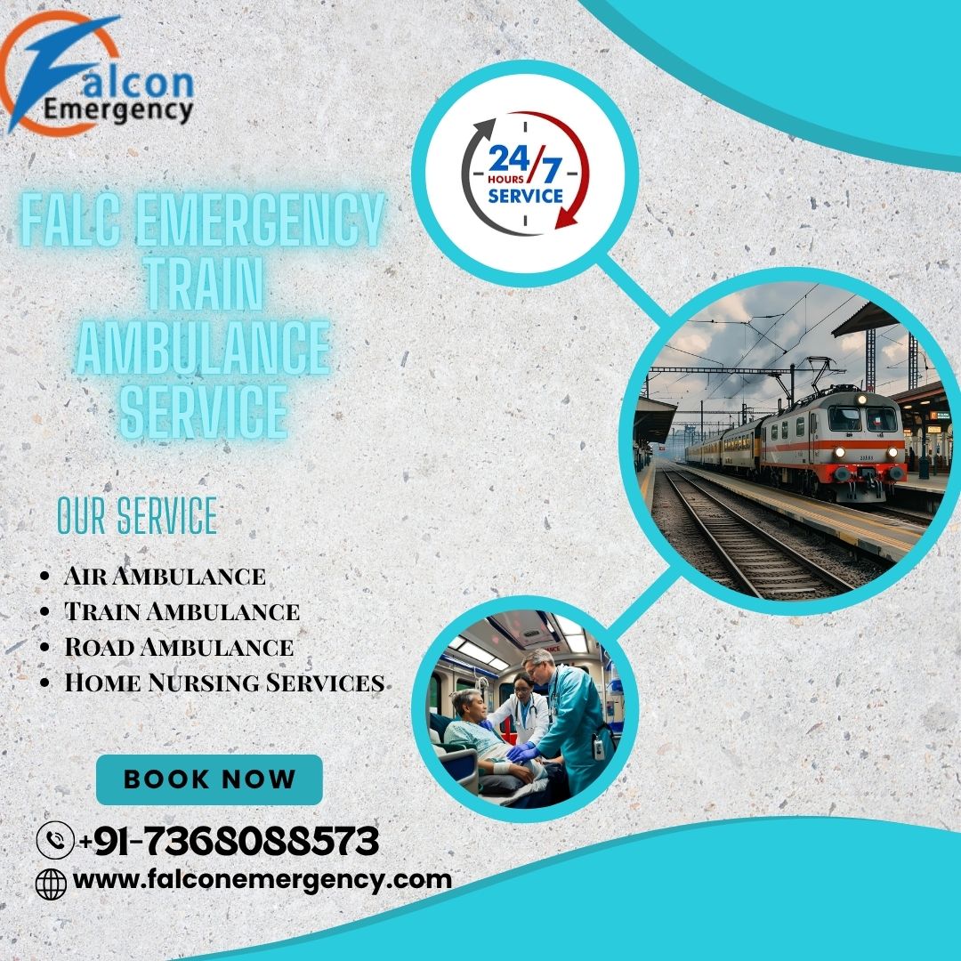 FALC Emergency has Skilled Medical Staff on Board in Lucknow in its Train Ambulance