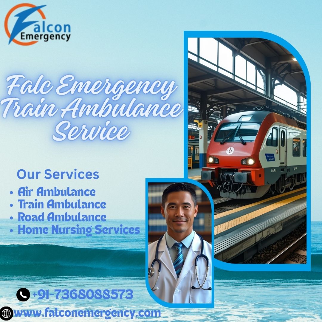 FALC Emergency train ambulance in Nagpur, top ICU setup for emergency medical transport