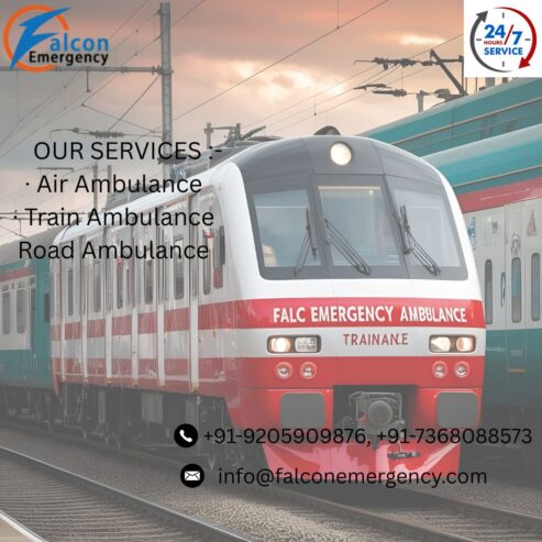 FALC Emergency Never Takes Unplanned Breaks during Transit in Bangalore in a Train Ambulance