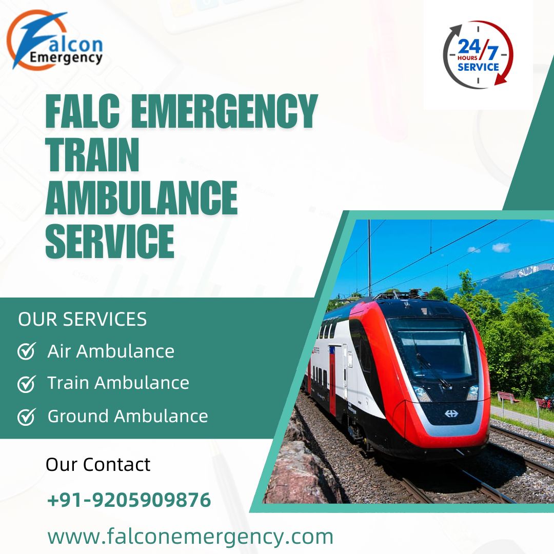 FALC Emergency Ensures They Take All the Required Transit Stepsin Kolkata in a Train Ambulance