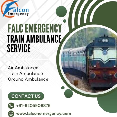 FALC Emergency is Designed to Lessen your Load during Transit in Hyderabad in its Train Ambulance