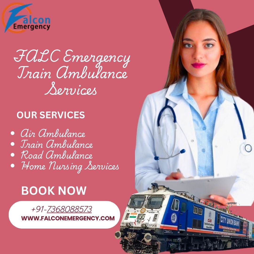 Falc Emergency provided regular transportation experience in Patna through its train ambulance