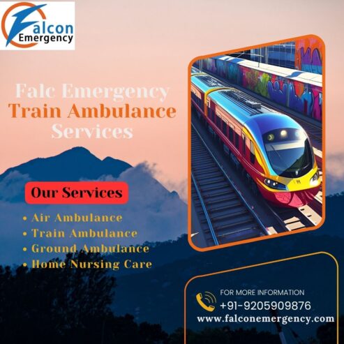 FALC Emergency organizes everything with the utmost precision in Bhopal in a train ambulance