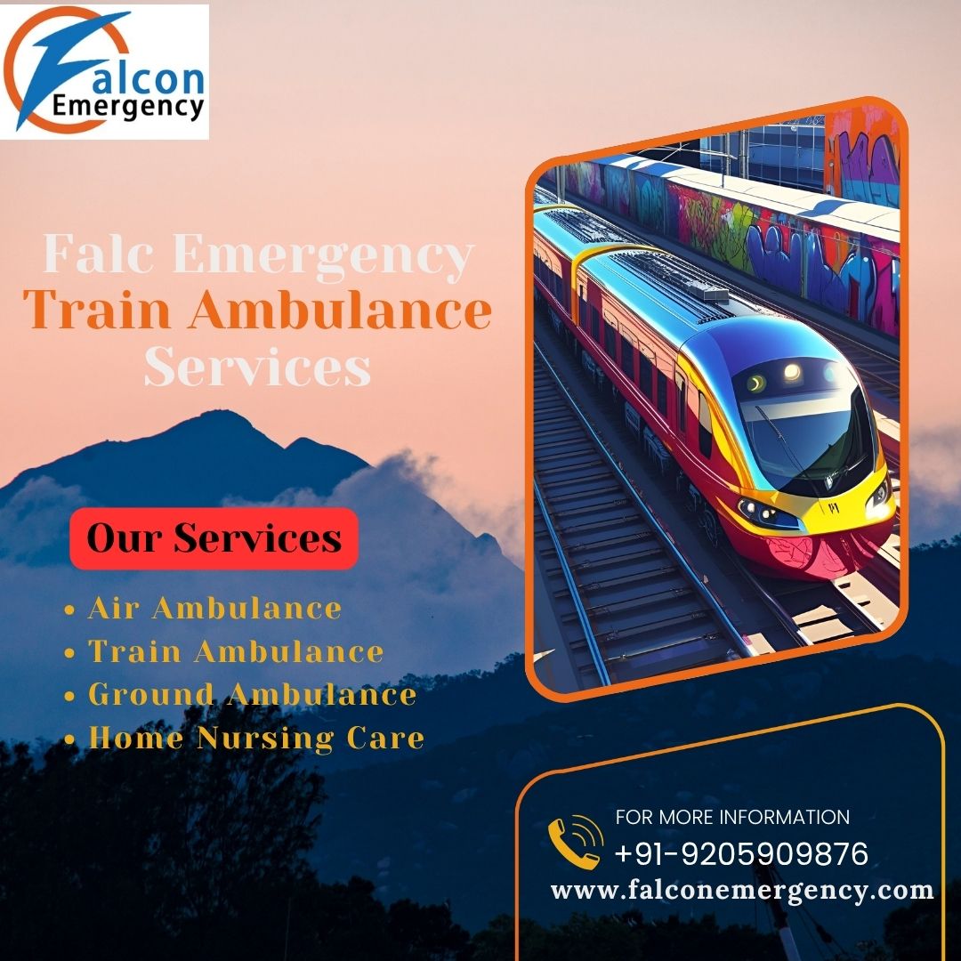 FALC Emergency organizes everything with the utmost precision in Bhopal in a train ambulance