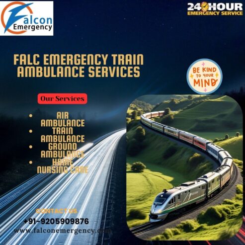 The Exceedingly Authentic FALC Emergency Services are now in Nagpur in a train Ambulance