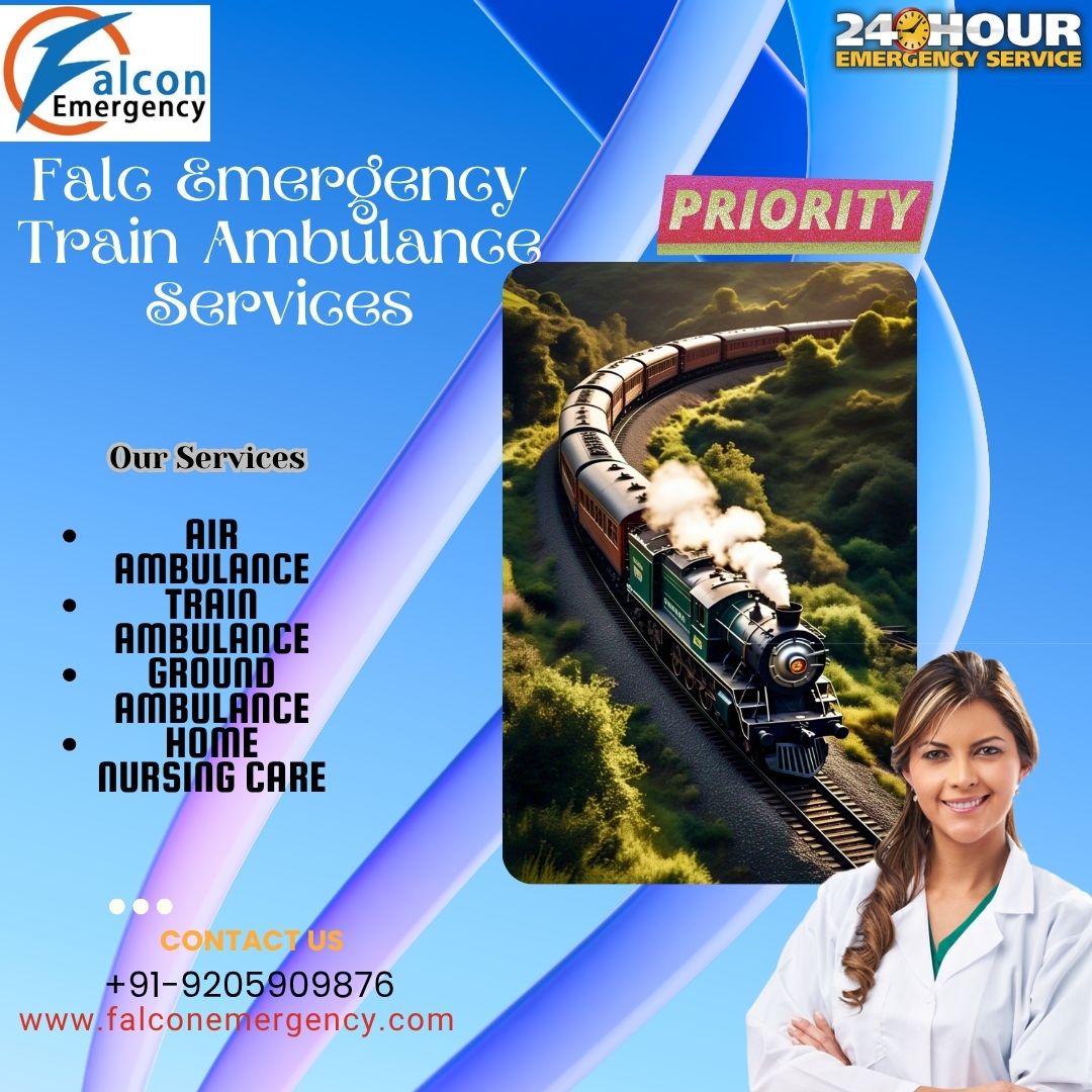 FALC Emergency guarantees that your problems are solved immediately in a train ambulance