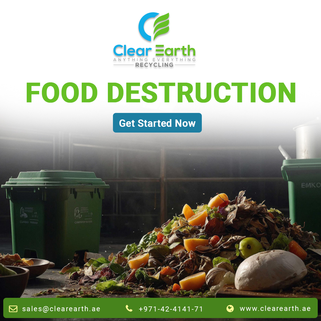 Food Waste Disposal UAE | HACCP-Approved Food Destruction | Safe & Traceable