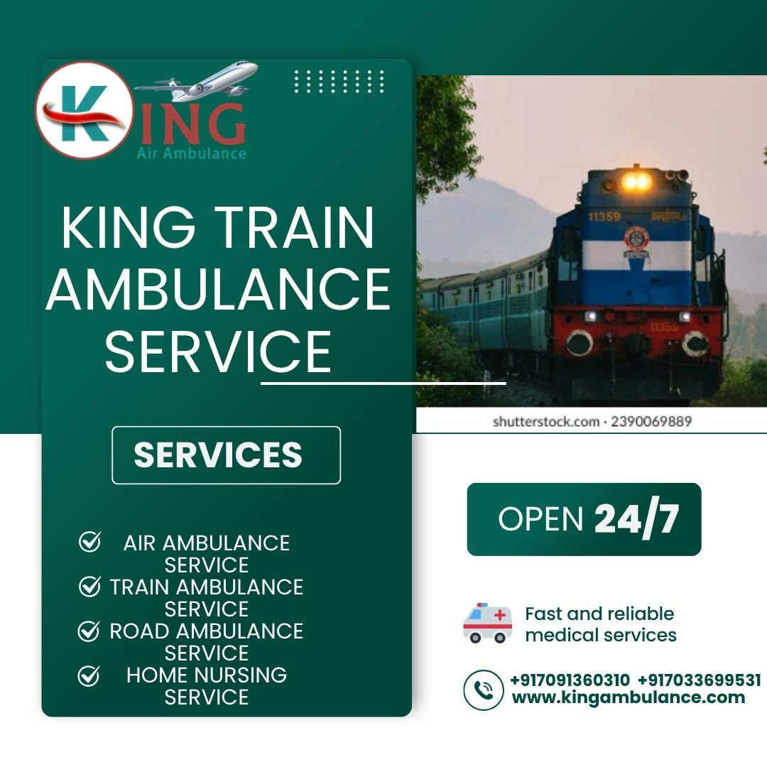 Book King Train Ambulance in Nagpur to safest Transfer your sick Case