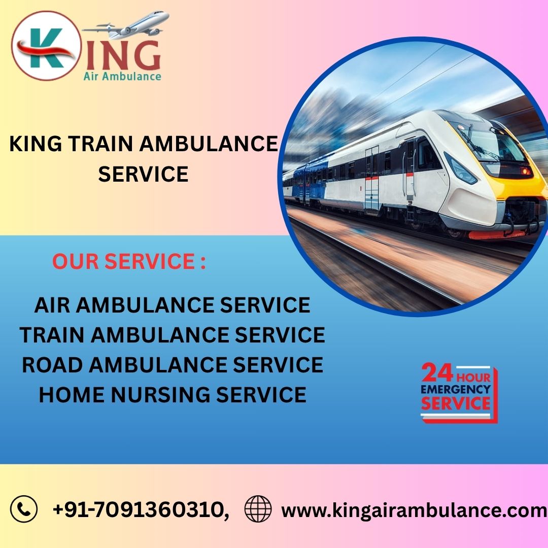 King Train Ambulance Gorakhpur provided best care where it is really needed