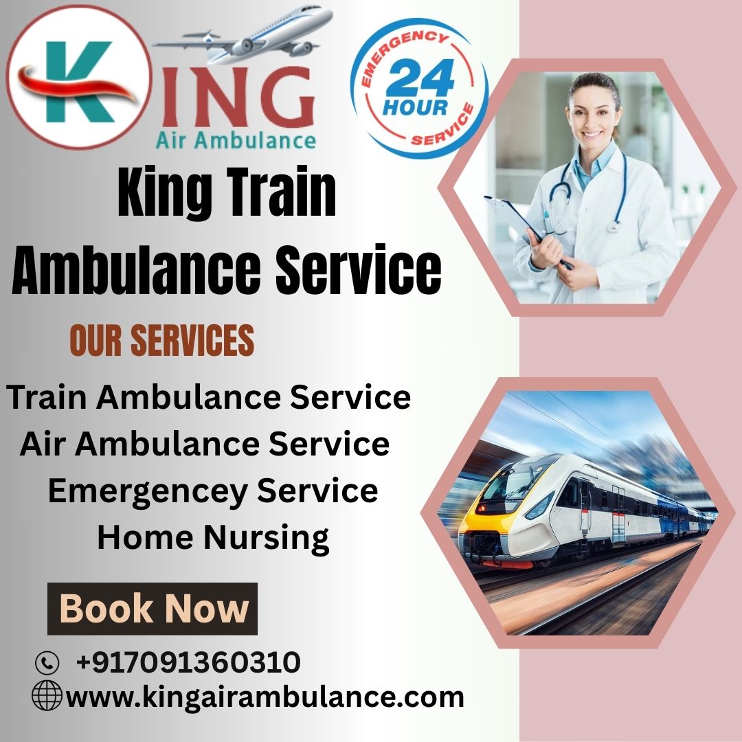 King Train Ambulance in Patna Achieves Quick Follow-Through of Patients