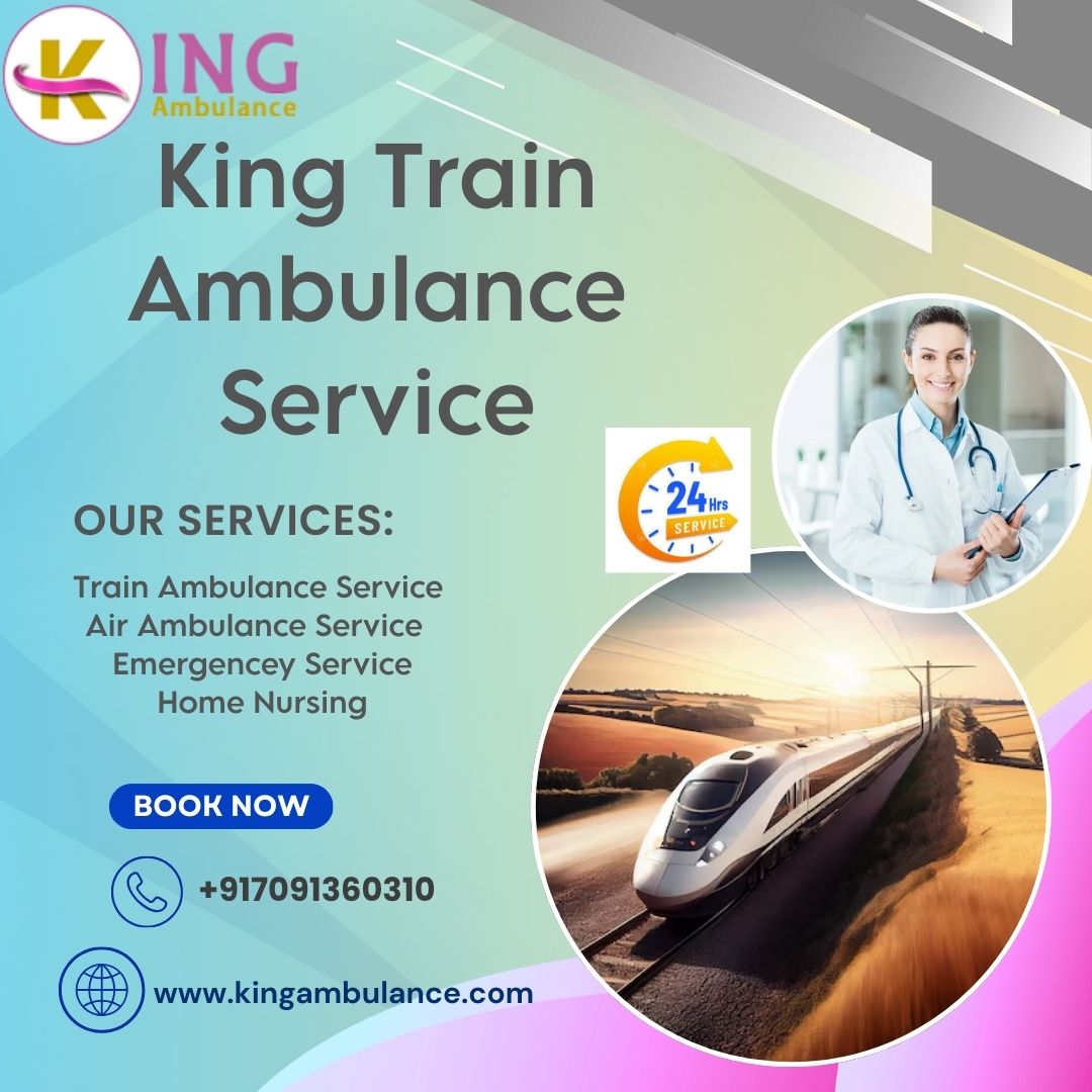 King Responds Intelligently during Transit in Indore in its Train Ambulance