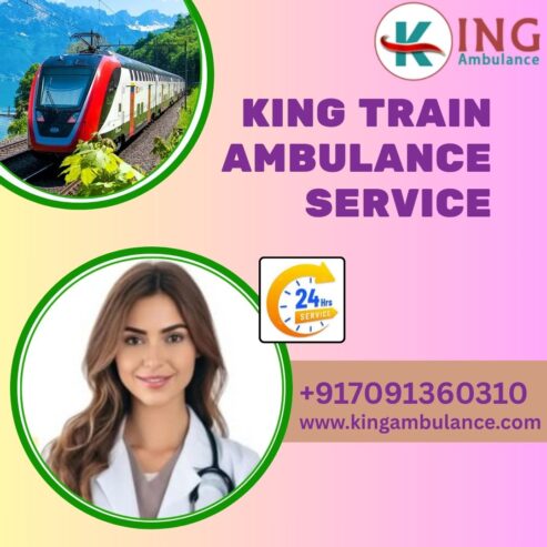 King Contrives Every Part After You Connect in Allahabad in a Train Ambulance