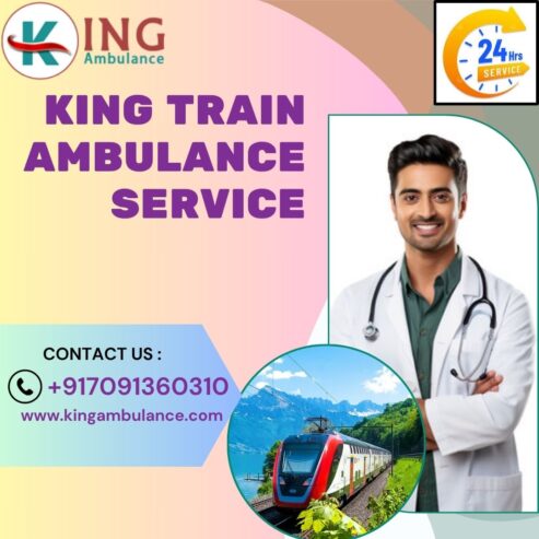 King provides supervised transit service in train ambulance for patients in Jabalpur