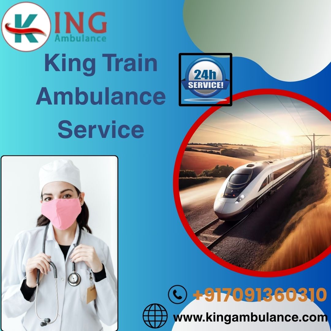 Book King ensures you will have fewer worries with Train Ambulance in Indore