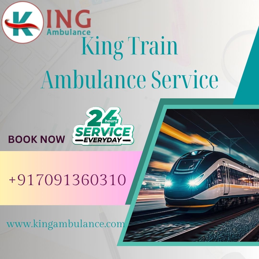 King Train Ambulance in Jamshedpur works with leading hospitals for better care