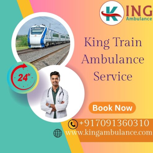 Use the best King Train Ambulance in service in Allahabad with a high-tech medical setup