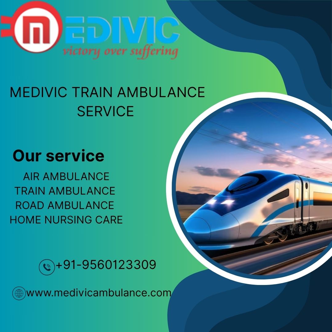 Medivic Offers Inter-State Transit for Patients in Ranchi in its Train Ambulance