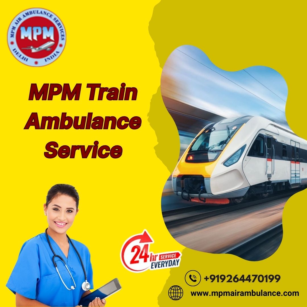 MPM does not leave critical patients to fend for themselves in a train ambulance in Allahabad