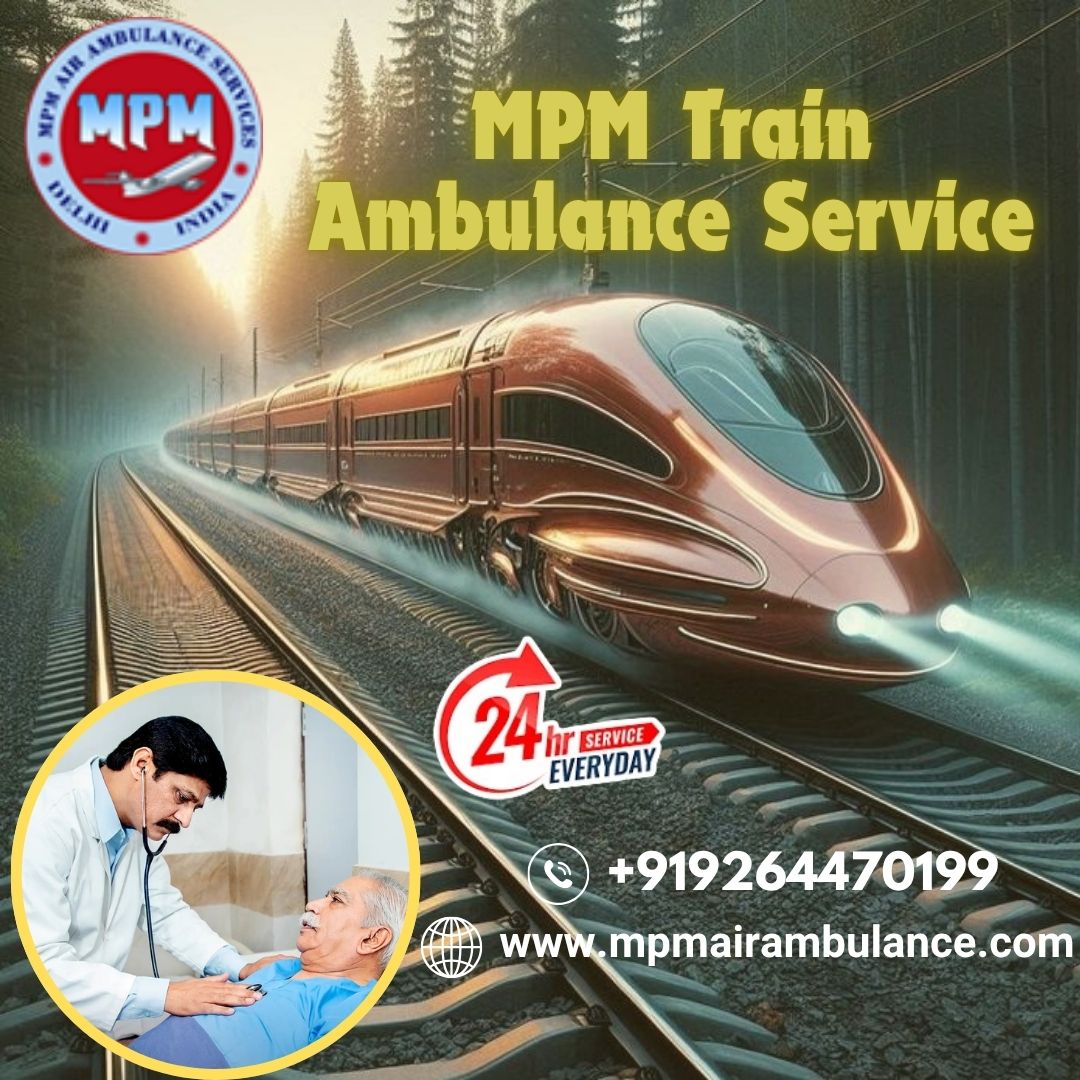 MPM Advanced Transit Allahabad provides a medical facility in its train ambulance with easy steps