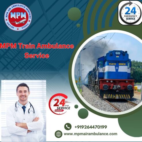 Get Train Ambulance for Infant & Newborn Transportation by MPM in Indore