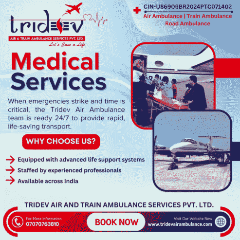 Tridev – The Most Reliable Air Ambulance in Patna