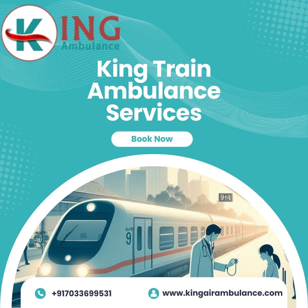 King Doesn’t Waste Time While in Transit in Bangalore in its Train Ambulance