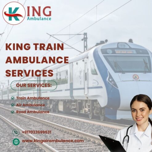 King Guarantees That Every Problem Is Solved With Its Train Ambulance Service in Mumbai