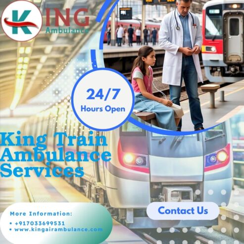 King Train Ambulance Service Is the Premier Medical Transport Option in Ranchi