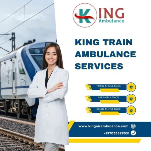 King Train Ambulance in Patna Is the Premier Option for Urgent Medical Transportation