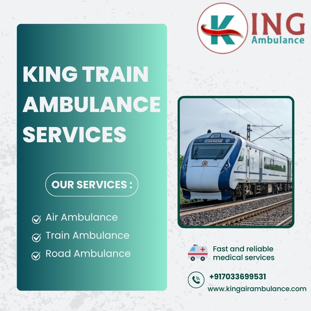 King Train Ambulance in Kolkata Offers Highly Qualified Medical Personnel On Board Its Trains
