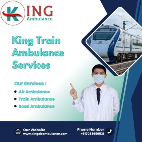 King Train Ambulance in Ranchi Offers Swift Transportation Services