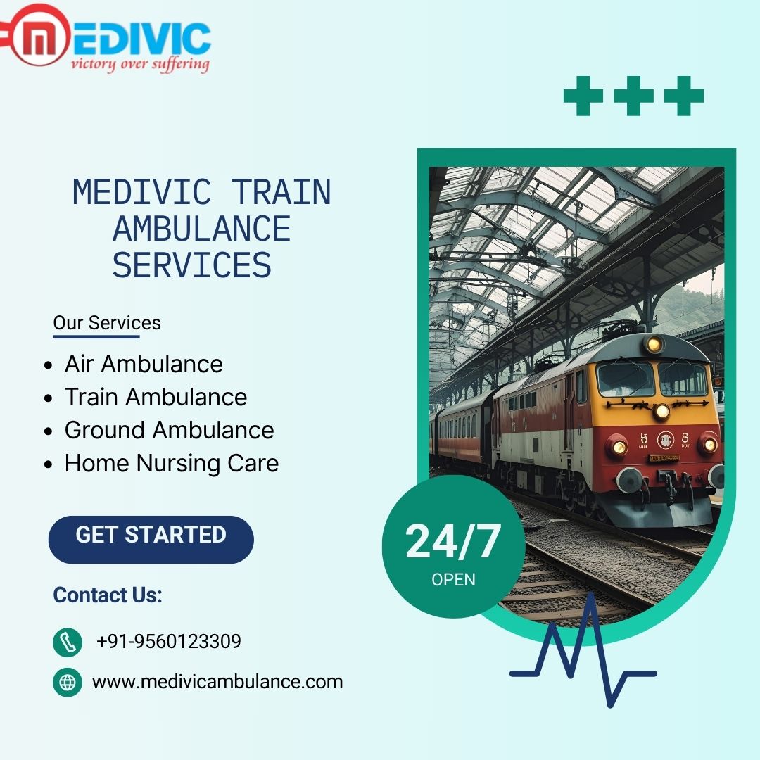 Medivic Keeps Lines of Communication Open during Transit in Ranchi in a Train Ambulance