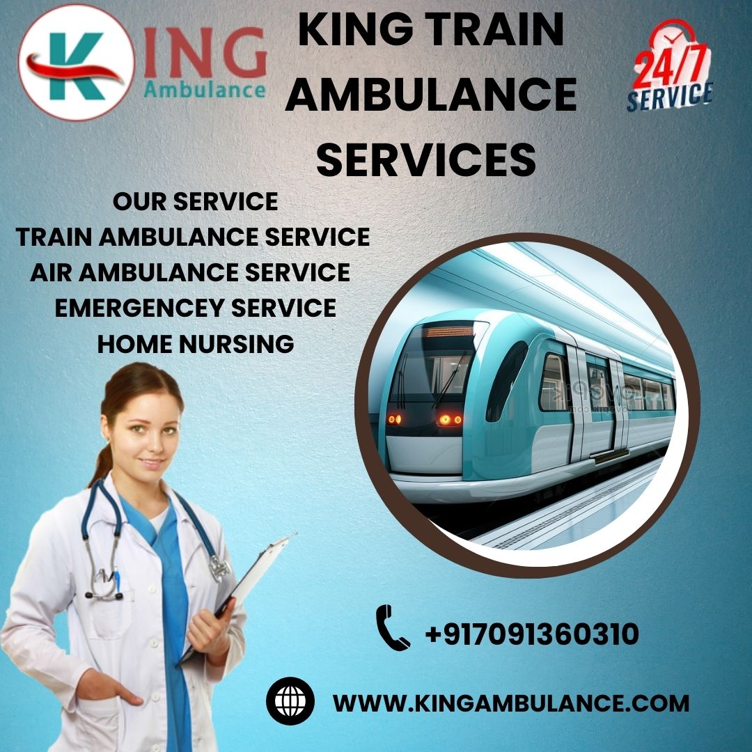 King Ensures There’s No Room for Doubt in Chennai in a Train Ambulance