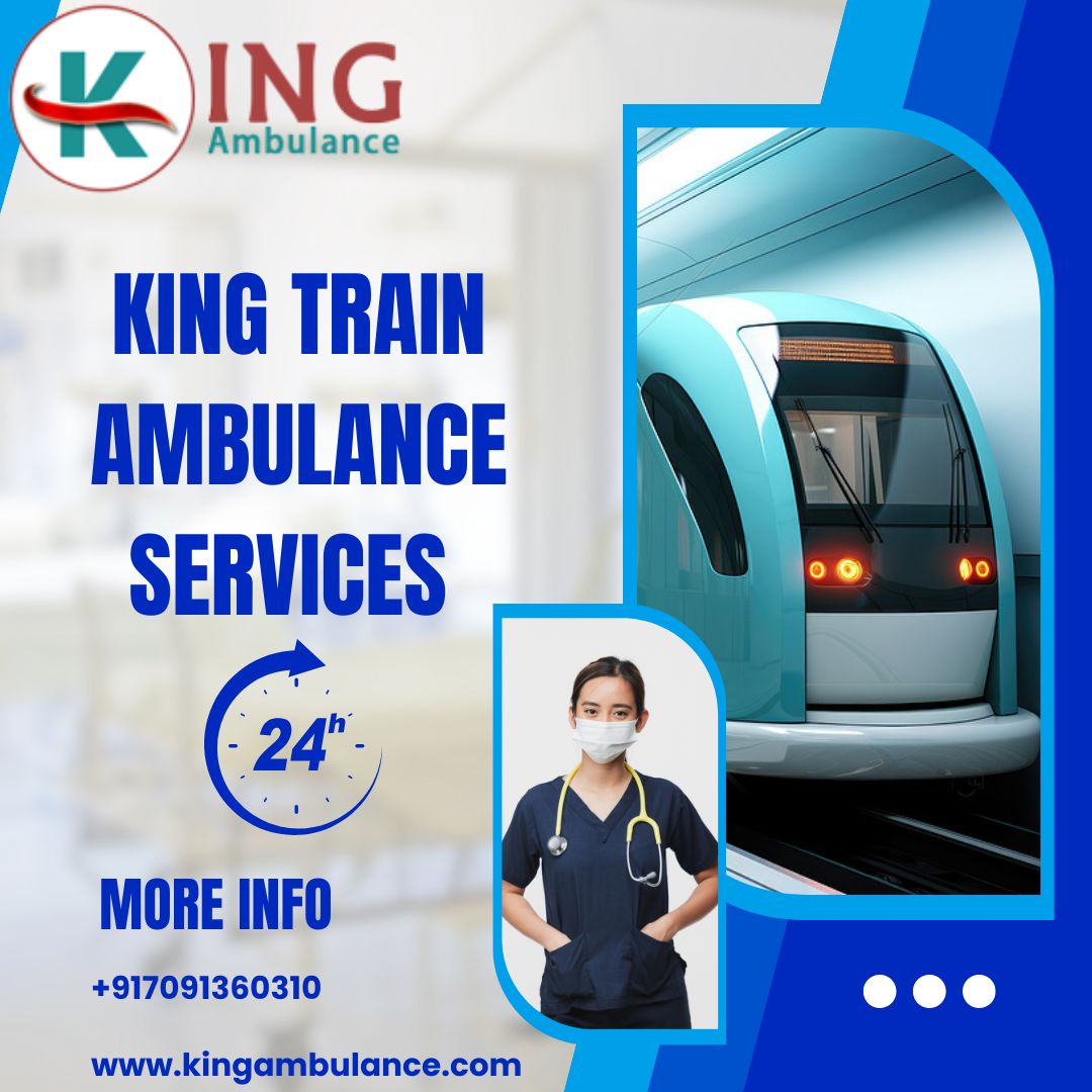 King provides supervised Transit service in Train Ambulance for patients in Allahabad