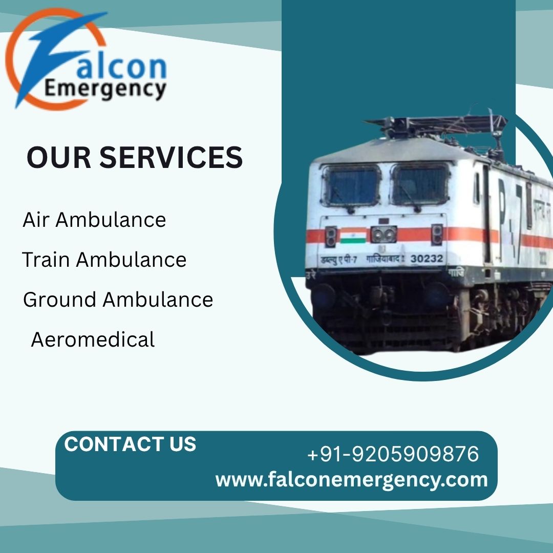 FALC Emergency Keeps Working Without Stepping Aside in Ranchi in its Train Ambulance