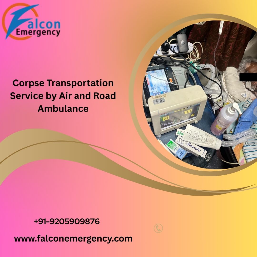 FALC Emergency Conveys Stability during the Dead Body Transit in Vellore in its Ambulance