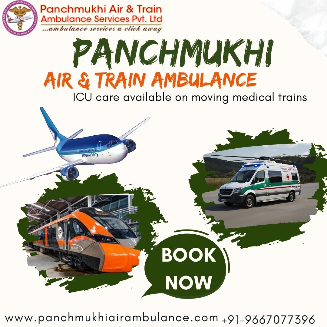 Panchmukhi Offers Fast and Thoughtful Transit in Patna in its Train Ambulance