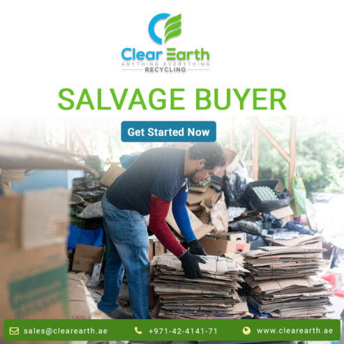 Salvage Buyer & Scrap Electronics Buyer UAE | Fair Market Value & Free Pickup – Clear Earth Recycle