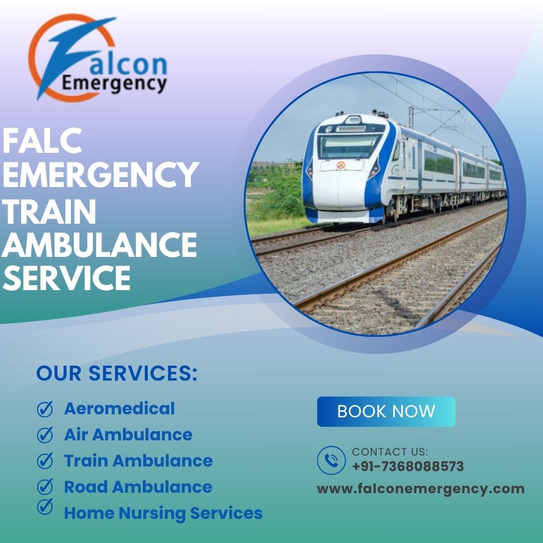 Utilize a Falc Emergency Train Ambulance in Bangalore that provides a top-notch medical setup