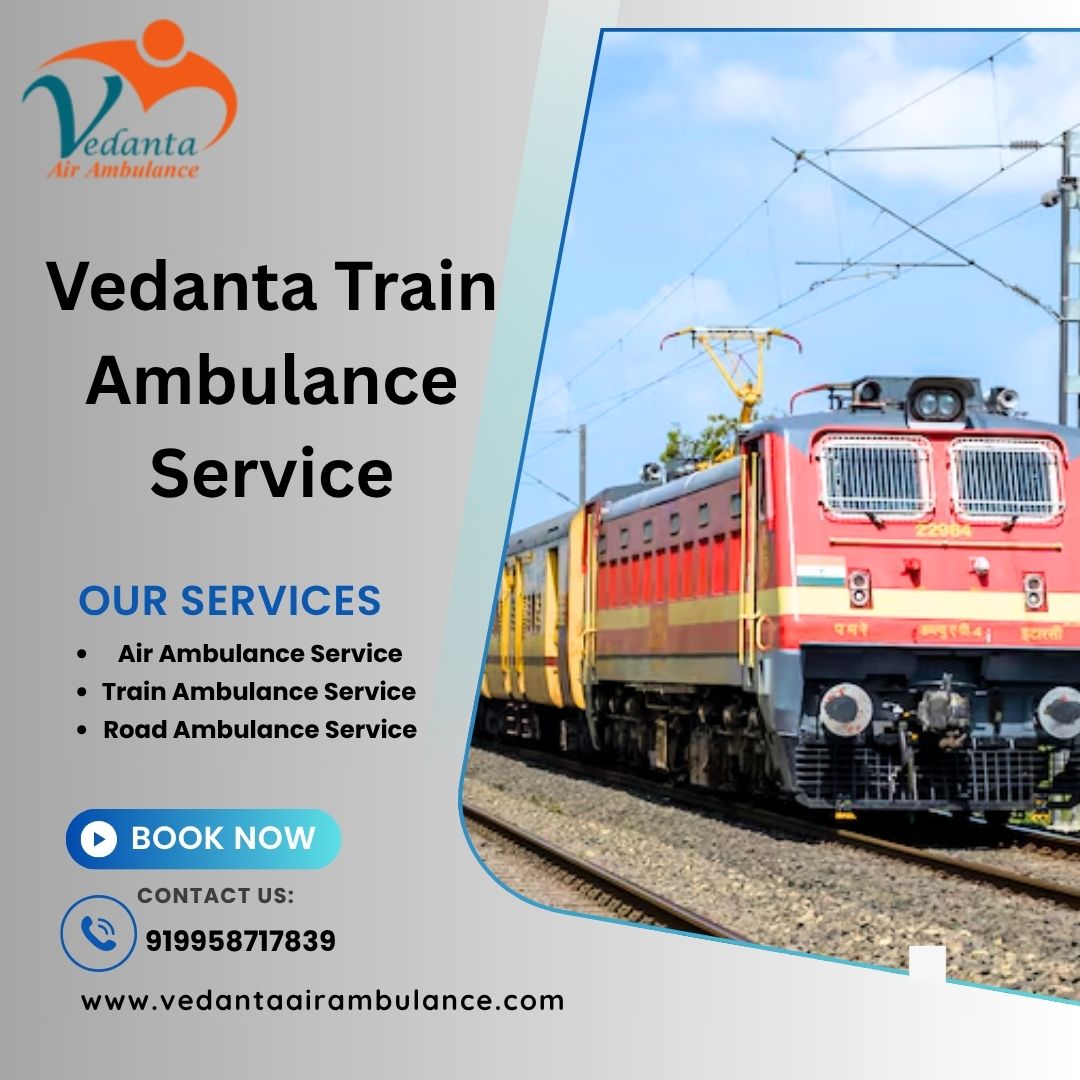 Vedanta Makes Sure a Train Ambulance in Guwahati Travels Carefully