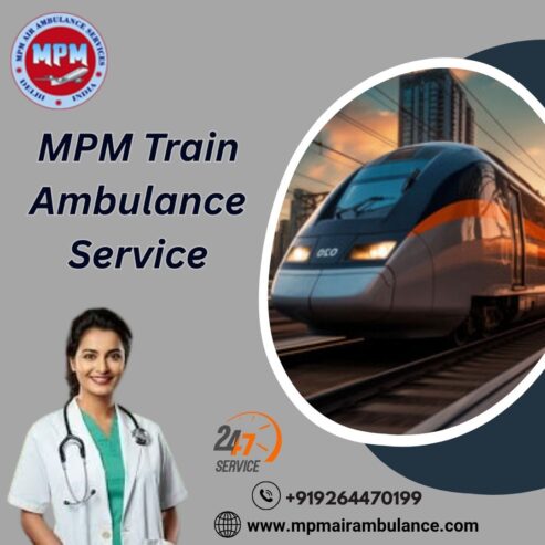 MPM provided an affordable and ICU-equipped train ambulance for patients in Bhopal