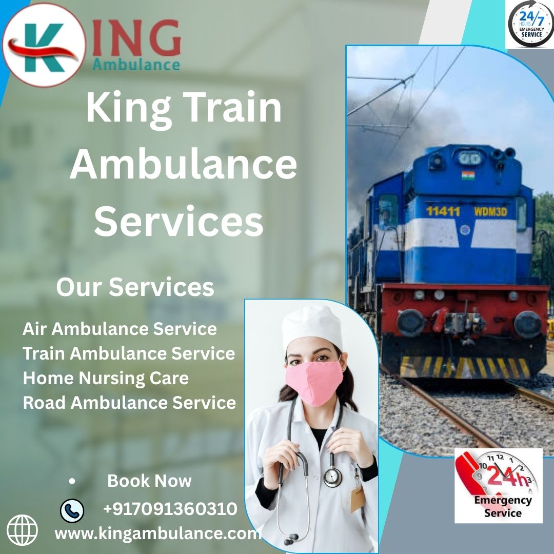 King Controls the Transit with Thoughtful Attention in a Chennai Train Ambulance