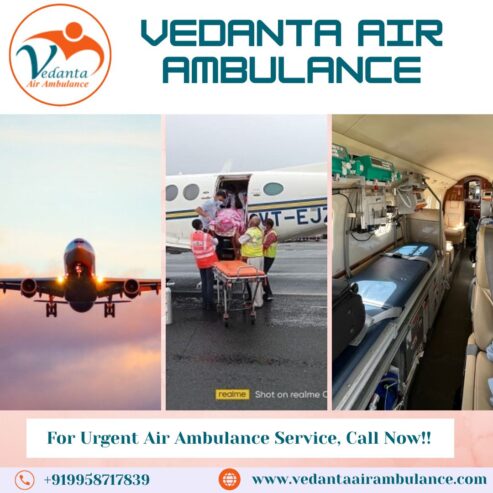 Choose Hi-tech Air Ambulance with Full Medical Assistance from Shimla by Vedanta
