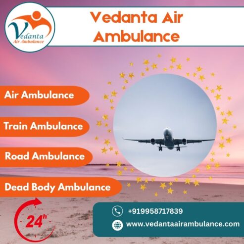 Beneficial Medical System in Air Ambulance at a Low Charge from Delhi