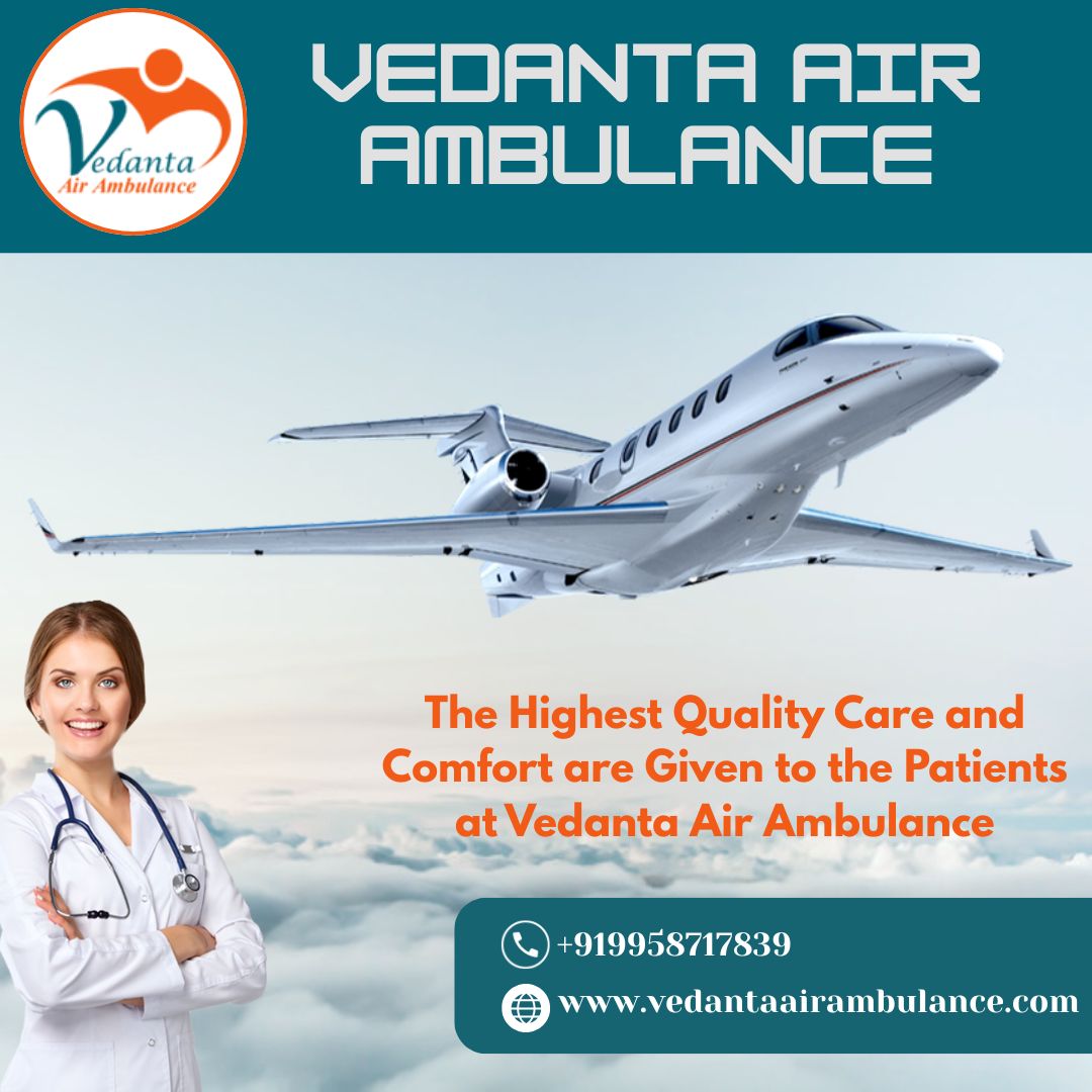 Safe and Fast Patient Transportation by Air Ambulance with full Medical Setup from Patna